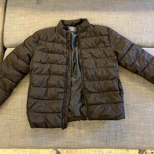 Black puffer jacket